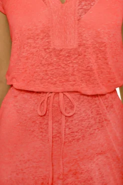 BEACH DATE HOOD DRESS