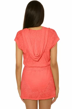 BEACH DATE HOOD DRESS