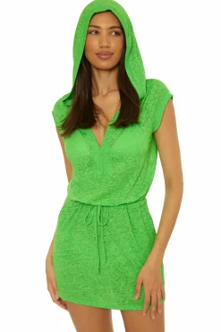BEACH DATE HOOD DRESS