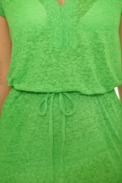 BEACH DATE HOOD DRESS