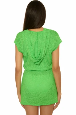 BEACH DATE HOOD DRESS