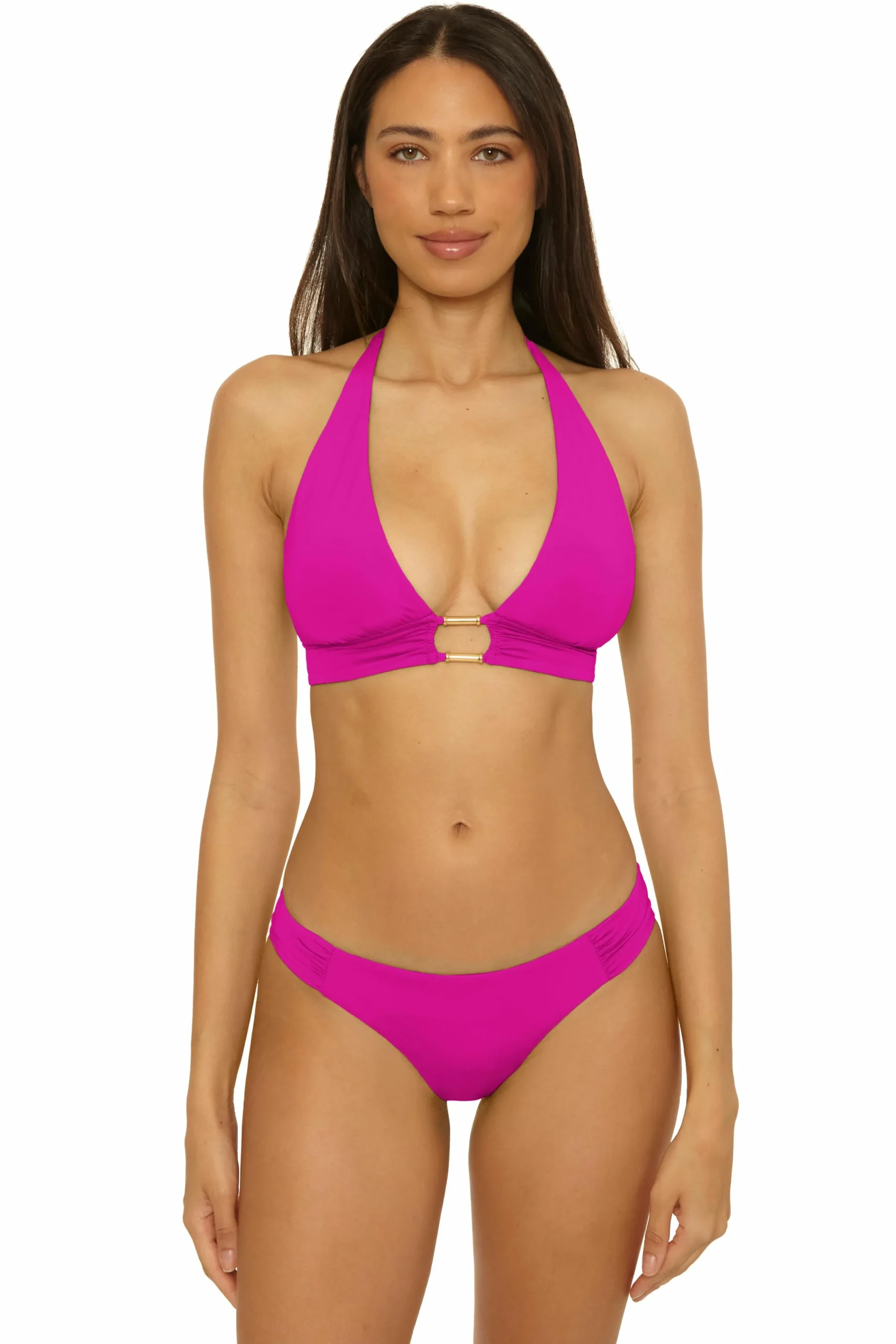 COLOR CODE HALTER TOP