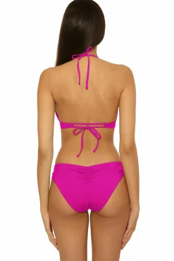 COLOR CODE HALTER TOP