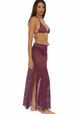 COLOR PLAY MAXI SKIRT