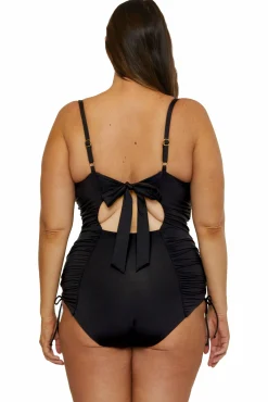 COLORCODE 1PC SHIRRED