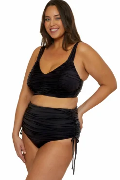 COLORCODE SHIRRED TOP