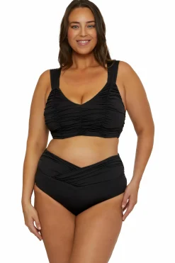 COLORCODE SHIRRED TOP