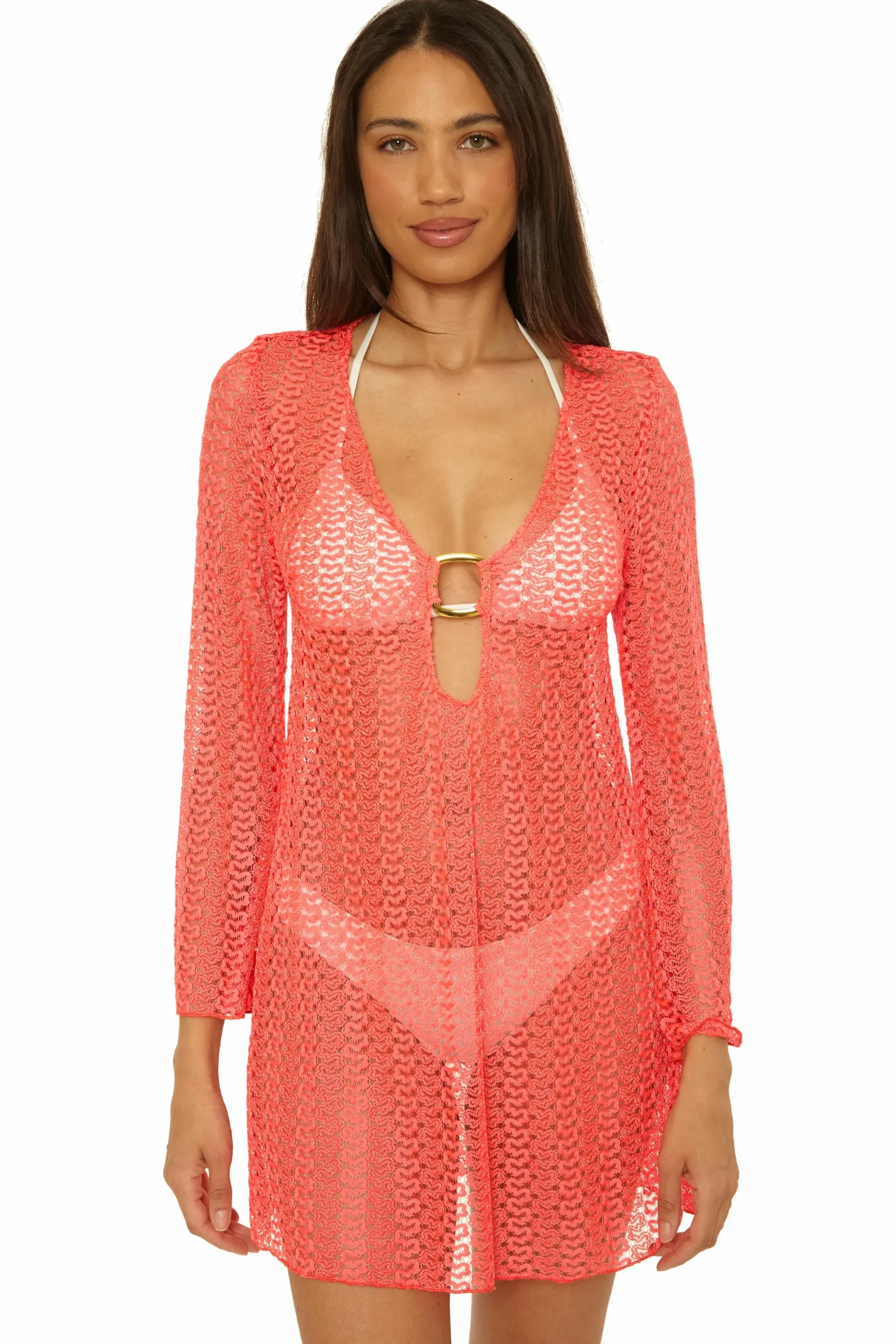 GOLDEN CROCHET TUNIC