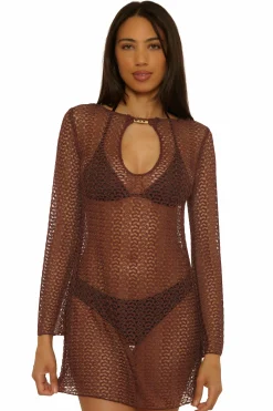 GOLDEN CROCHET TUNIC