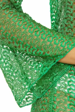 GOLDEN CROCHET TUNIC