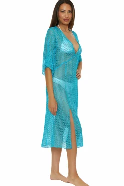 GOLDEN MESH COVER-UP