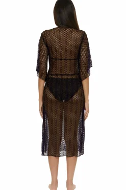 GOLDEN MESH COVER-UP